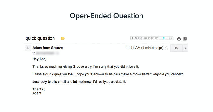 Groove Cancellation Survey